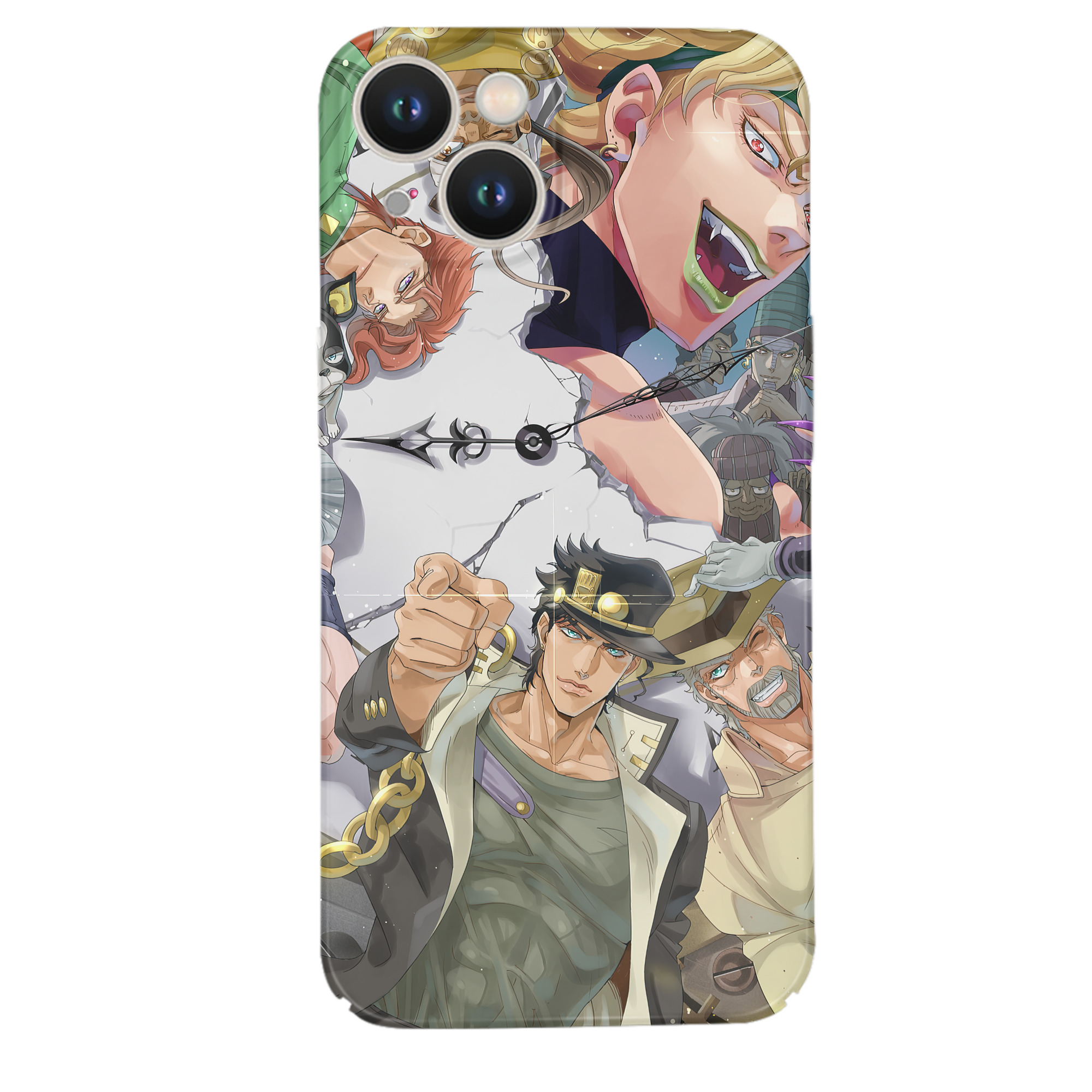 （画像用） ジョジョの奇妙な冒険 JoJo's Bizarre Adventure 【iPhone 14シリーズ対応】ハードケース